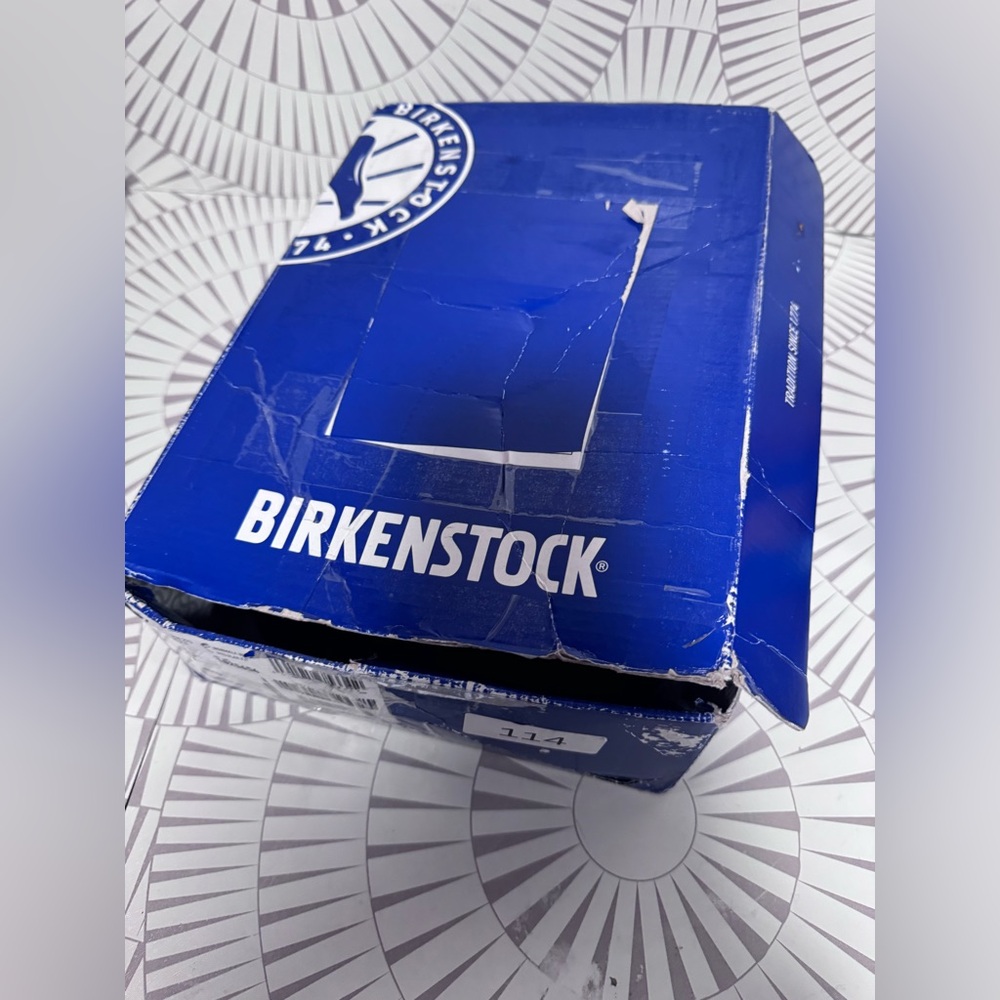 Birkenstock Arizona Shearling sandals in Habana Oiled Leather New In Box Size 42 - Picture 5 of 7